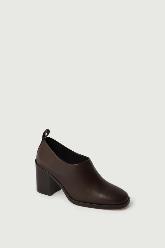 Chaussures Brahams - Ébène - Cuir - Femme