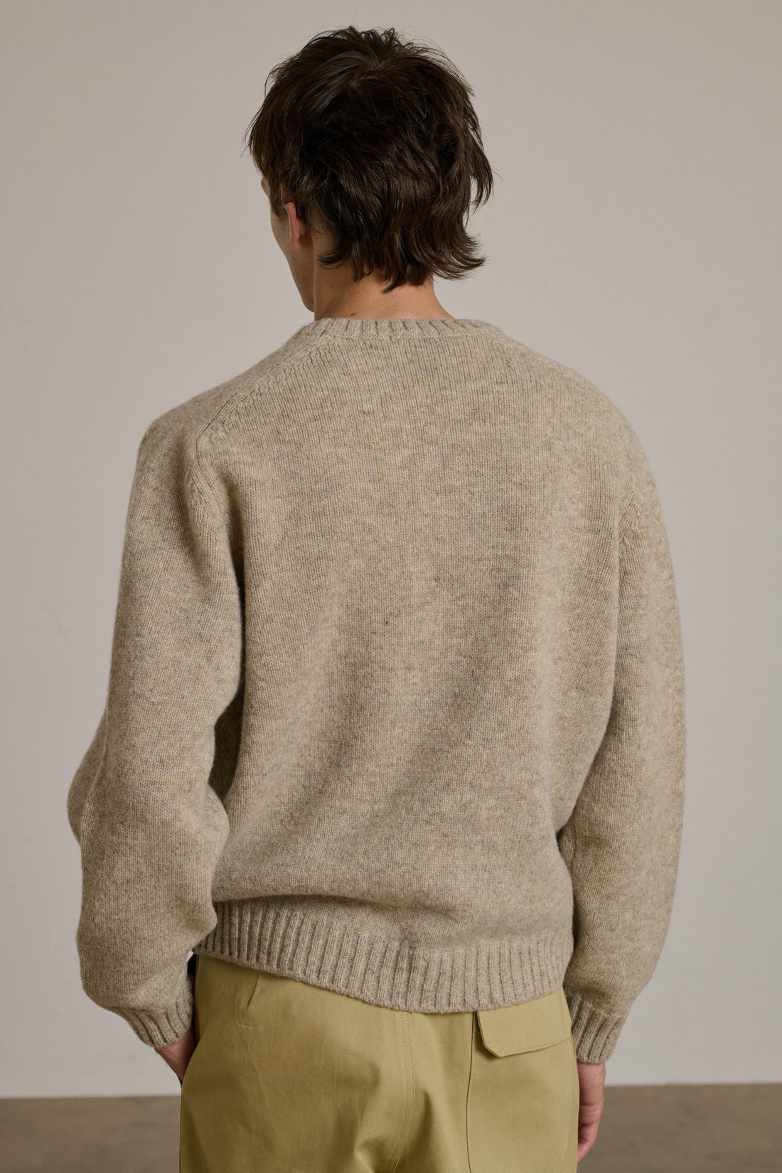 Pull Isamu - Beige - Laine - Homme