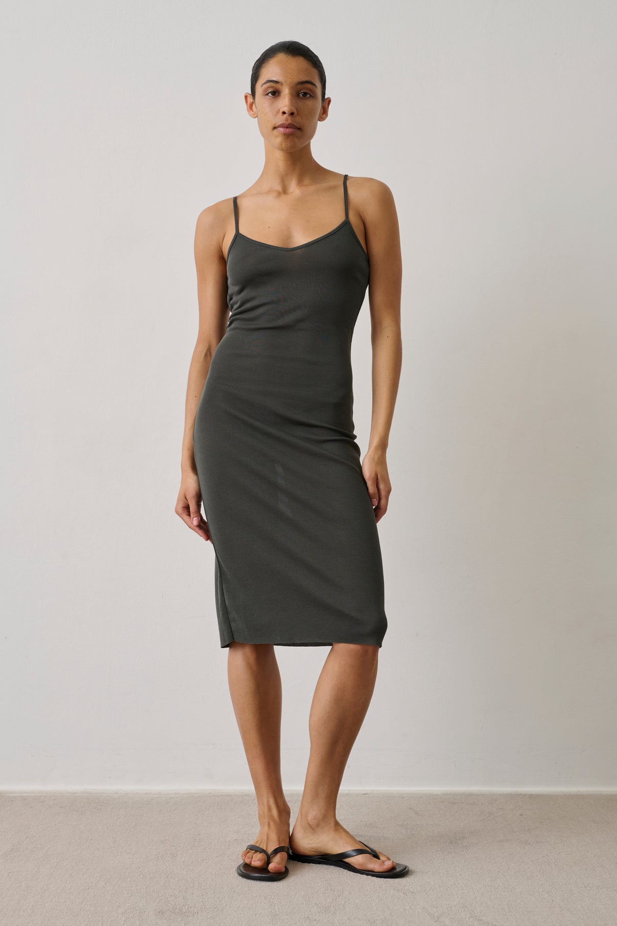 Robe Ithaca - Vert De Gris - Femme vue 1