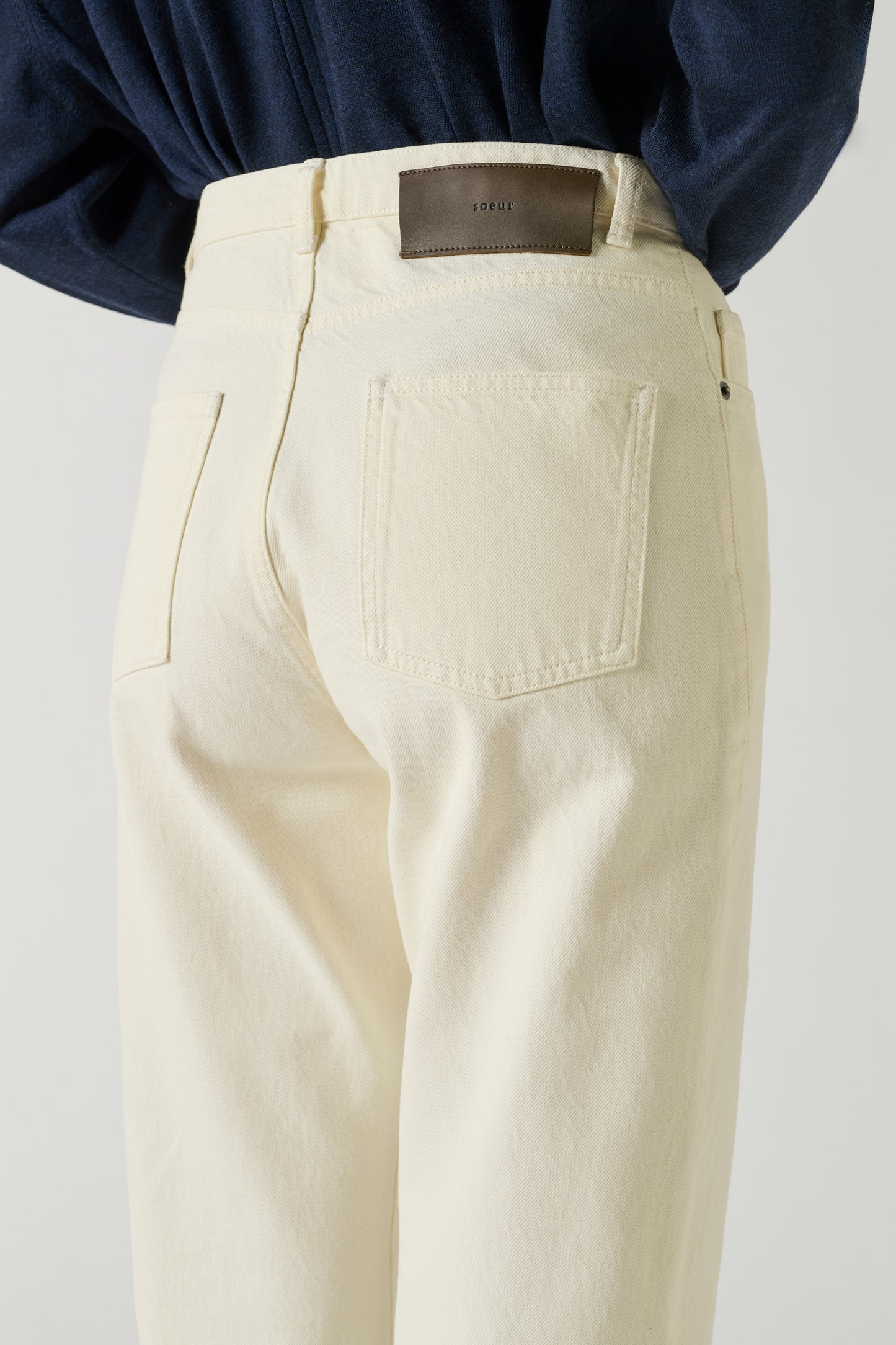 Jean Barnabe - Ecru - Denim - Femme