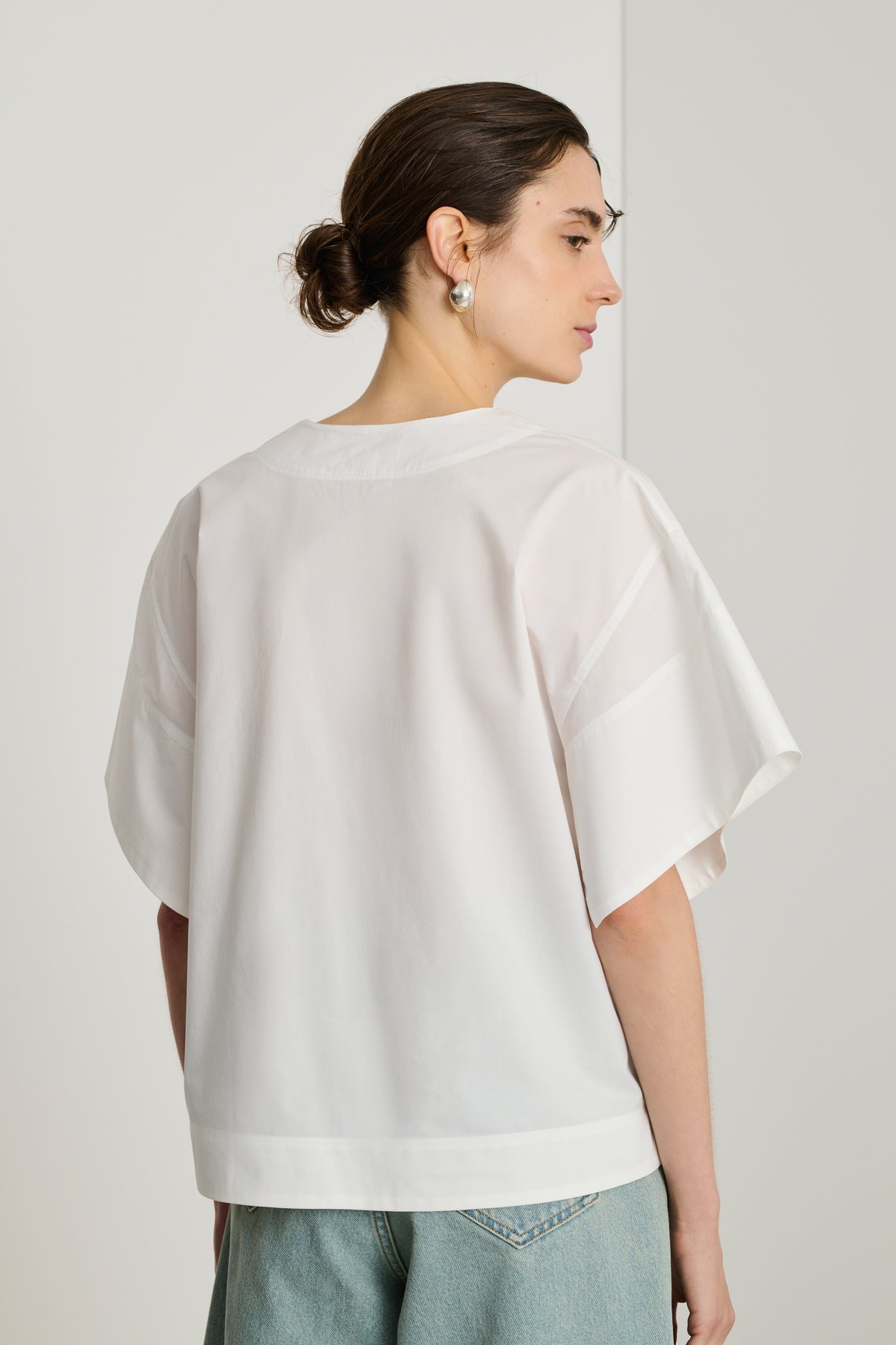 Blouse Eager - Blanc Cassé - Coton - Femme vue 4