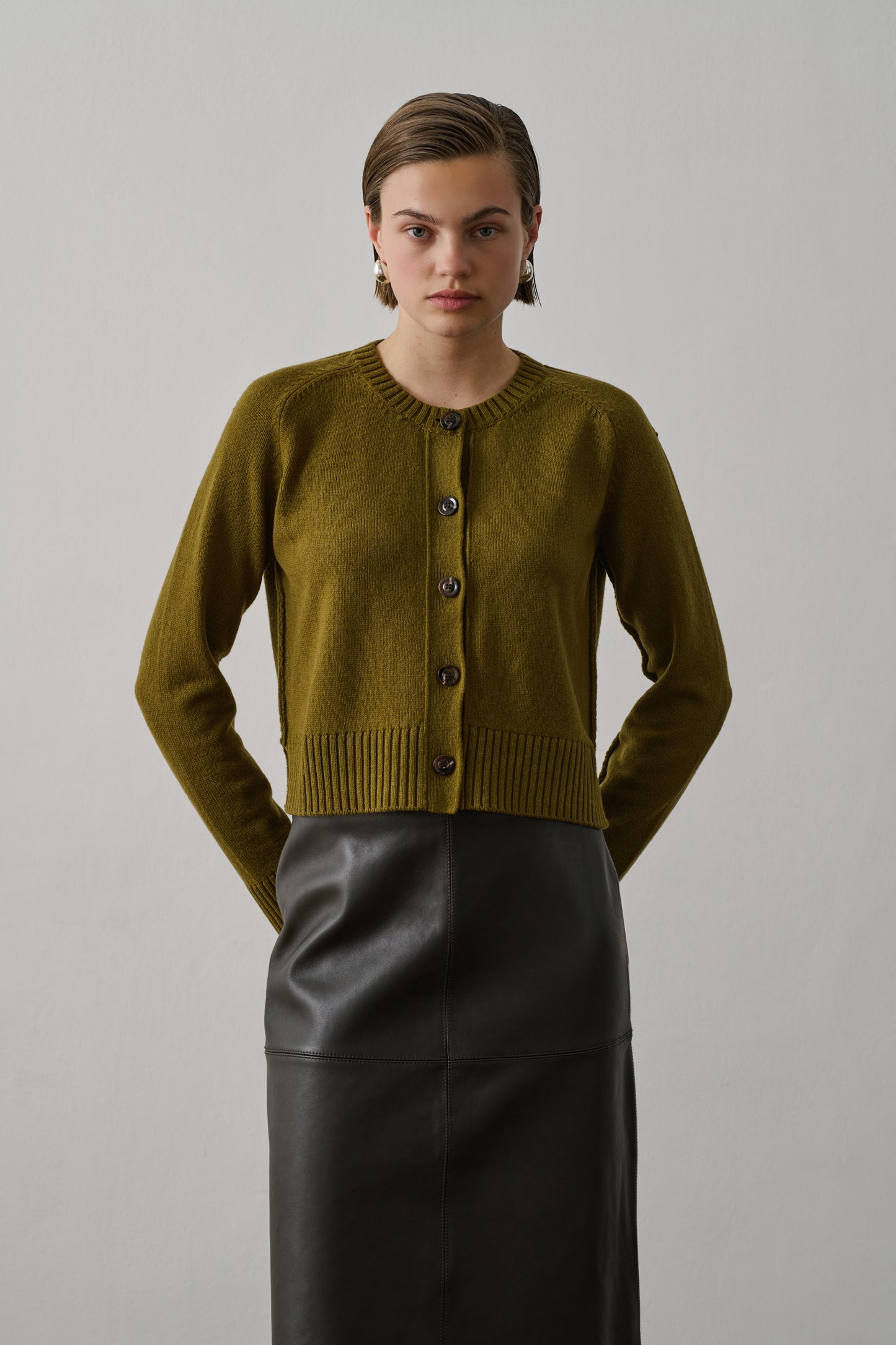 Cardigan Virginia - Bronze - Laine - Femme