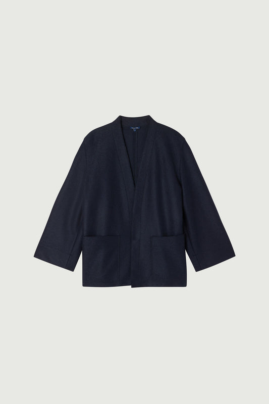 Veste Balme - Navy - Laine - Femme